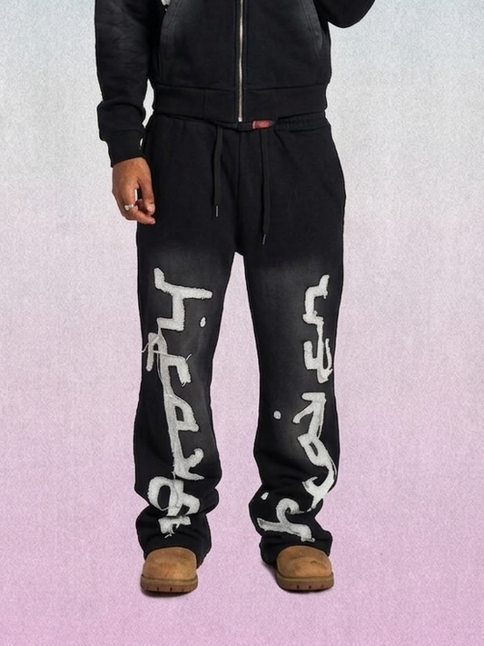 MIDNIGHT BLACK SWEATPANTS